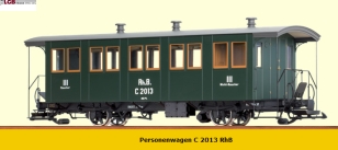 Brawa 2013 Neuheit C2013 der RhB Personenwagen fr Sonderzge