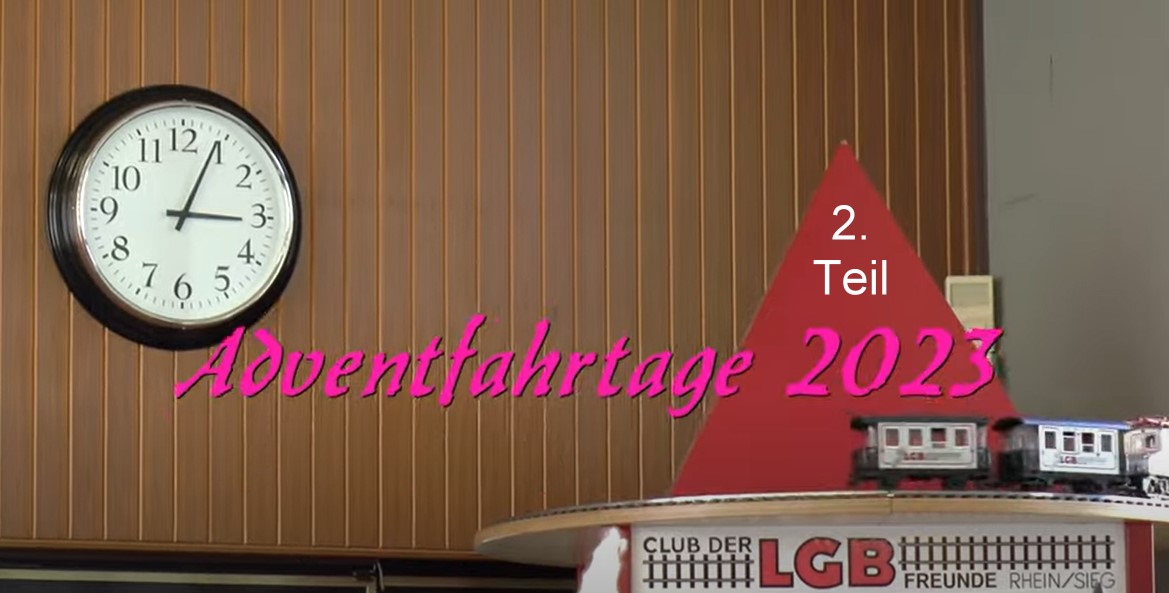Film 2 von Dieter Grates zu unseren Adventsfahrtagen 2023 am 2. und. 3. Dezember. 